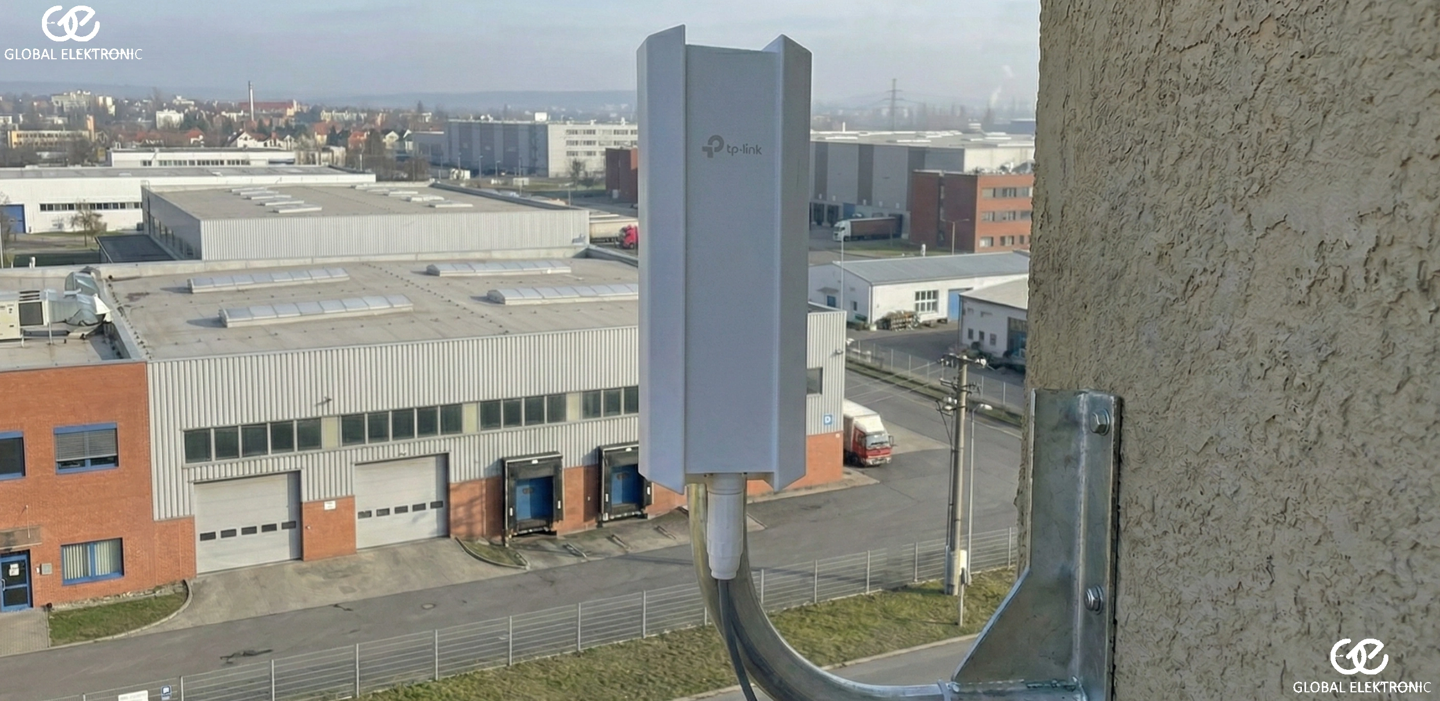 Bezdrátové sítě pro firmy, sklady, budovy a areály