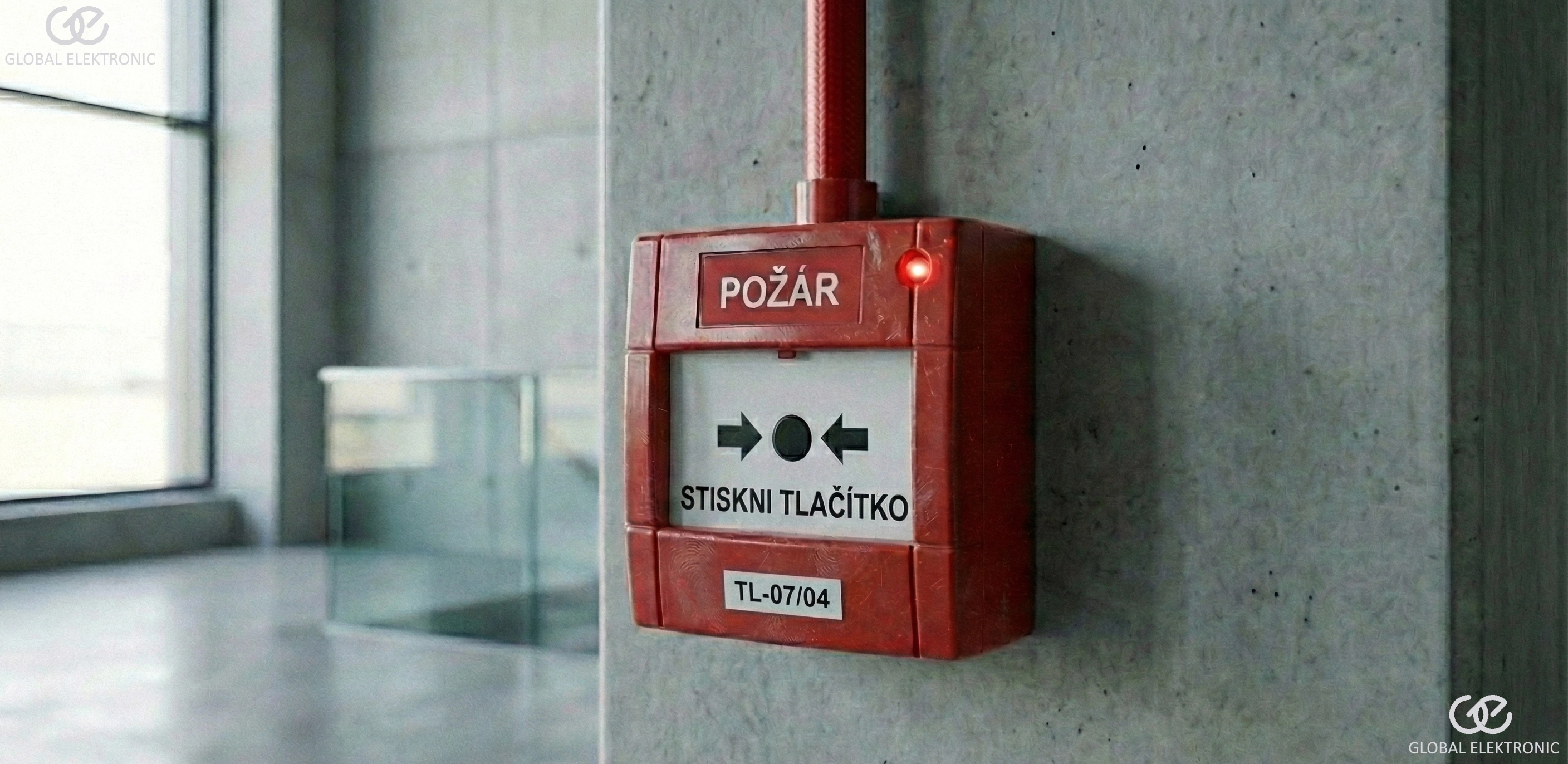 Požární EPS (elektrická požární signalizace) – instalace a zprovoznění