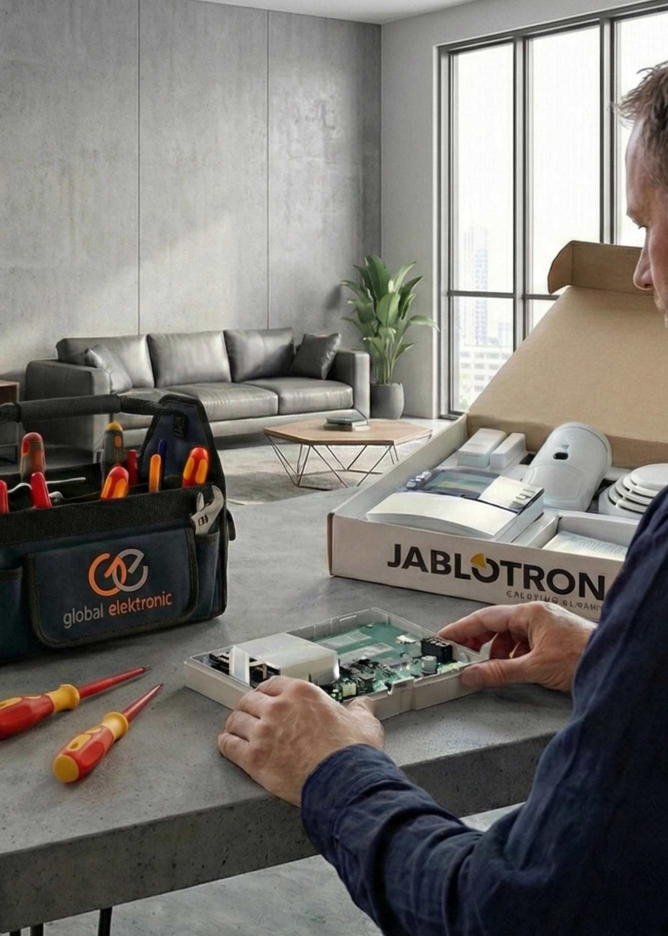 JABLOTRON security system - professional service