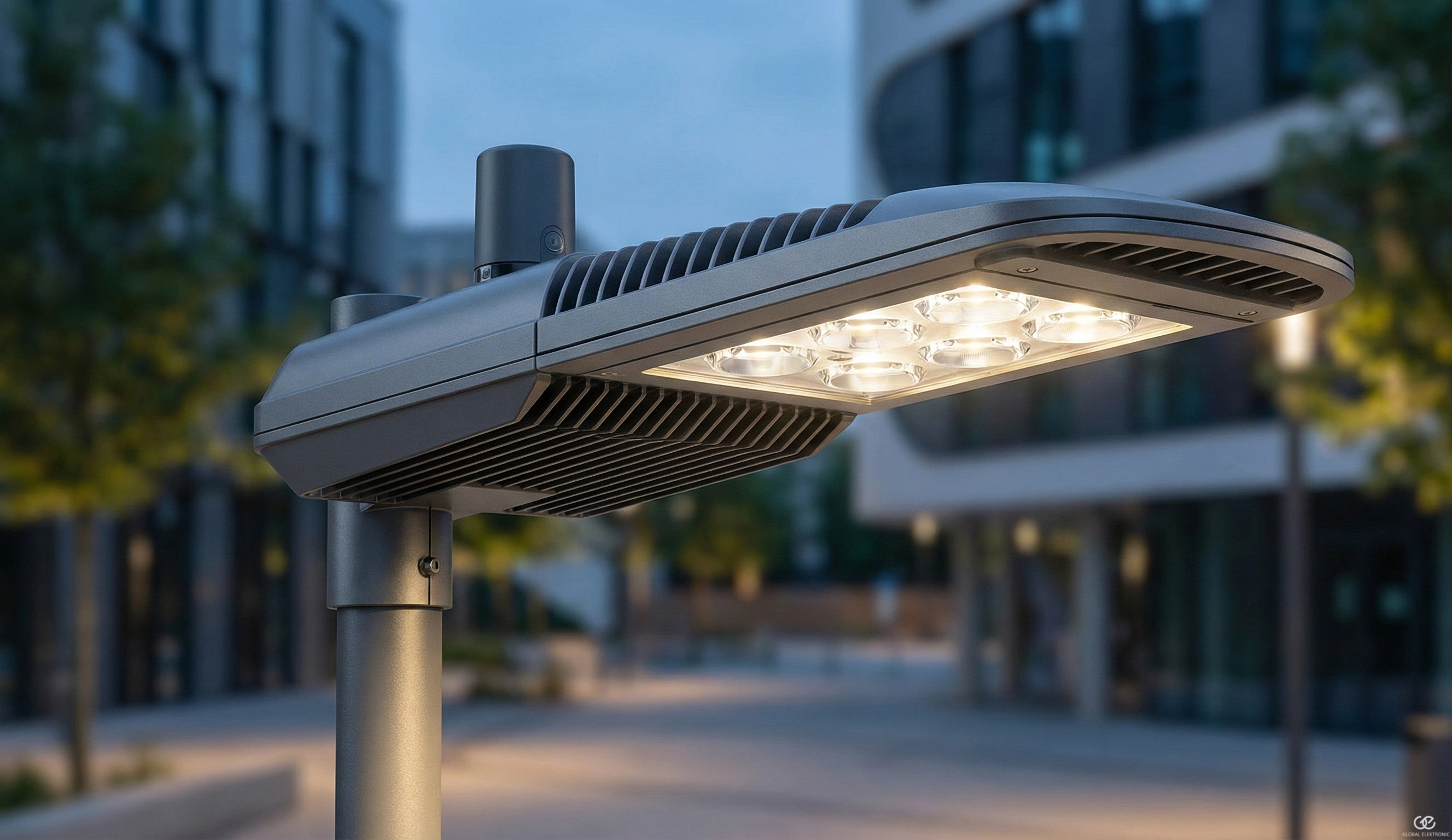 Moderní LED veřejné osvětlení v obci