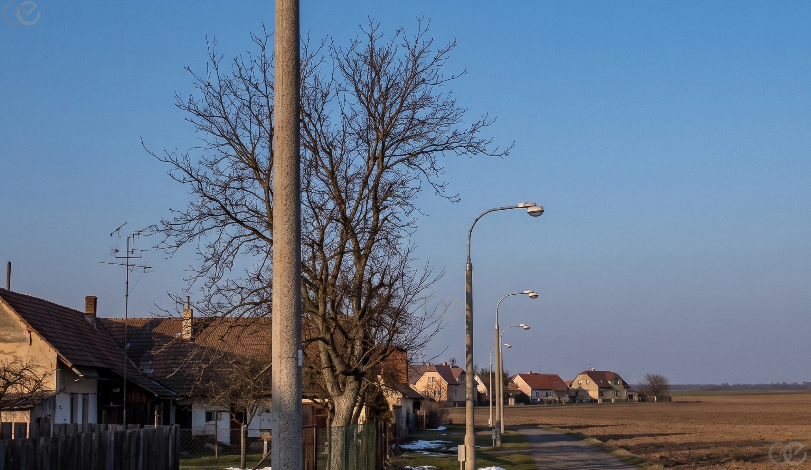 Veřejné osvětlení v provozu